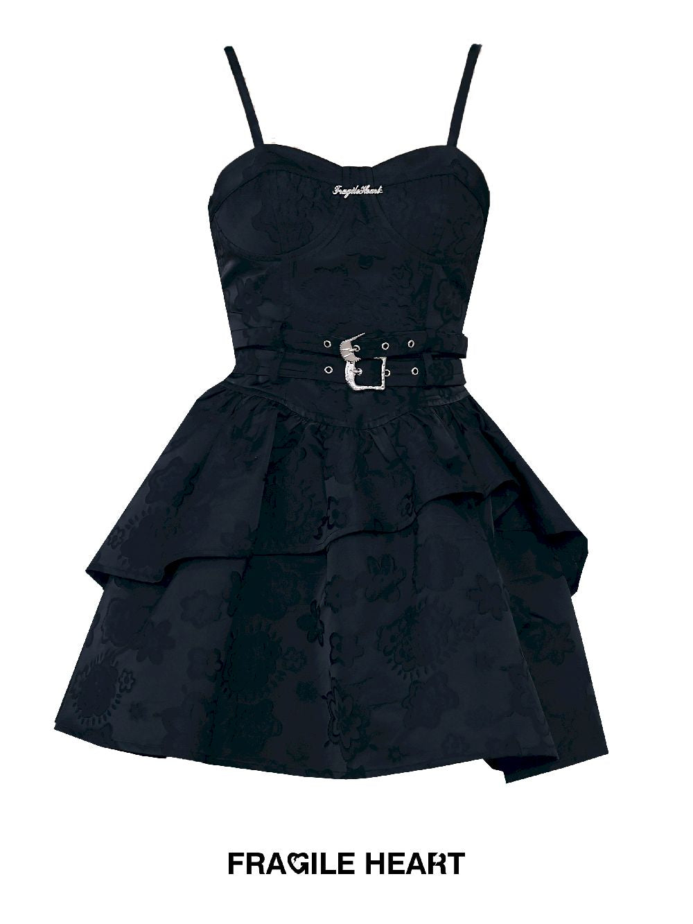 Fluffily Tiered Dress One-piece