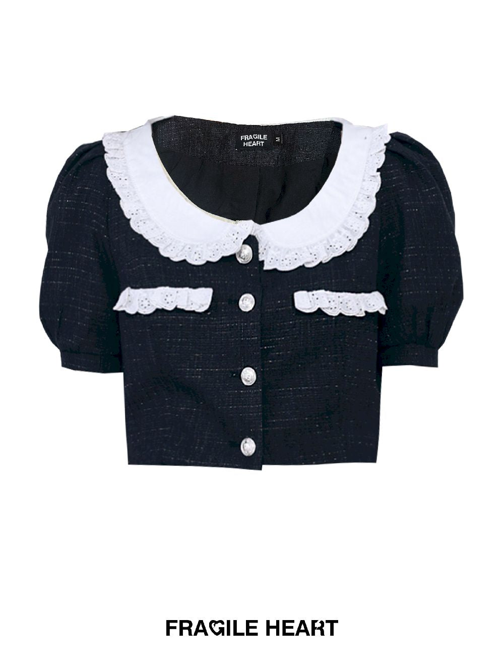 Feminine Lace Sweet Tops&Skirt