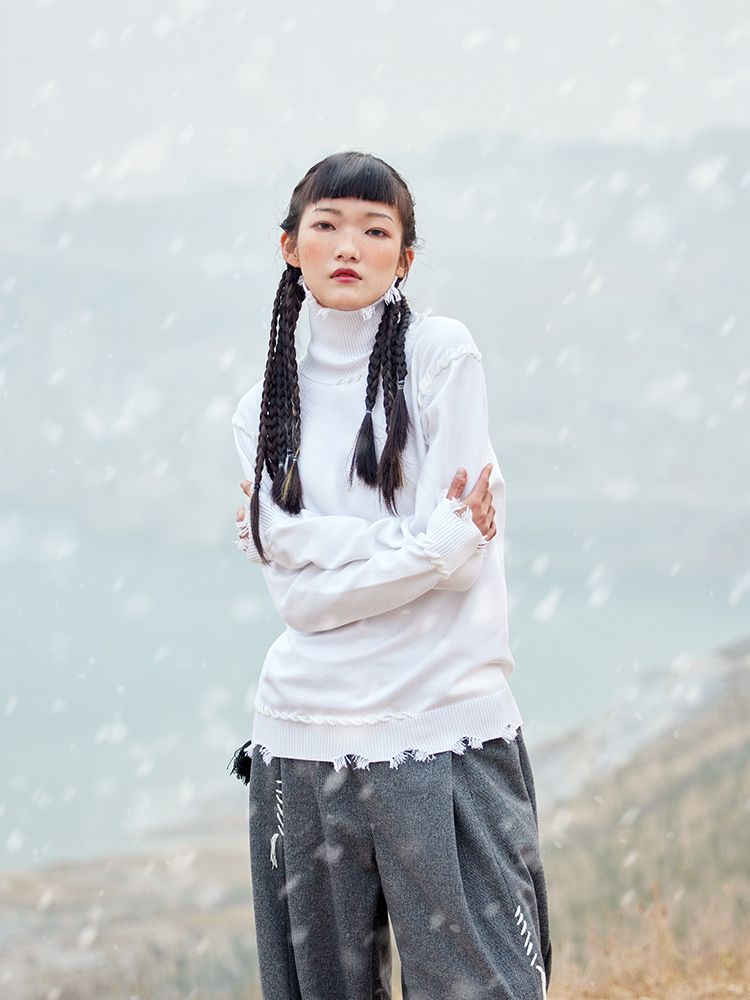 Dommages à haut à col