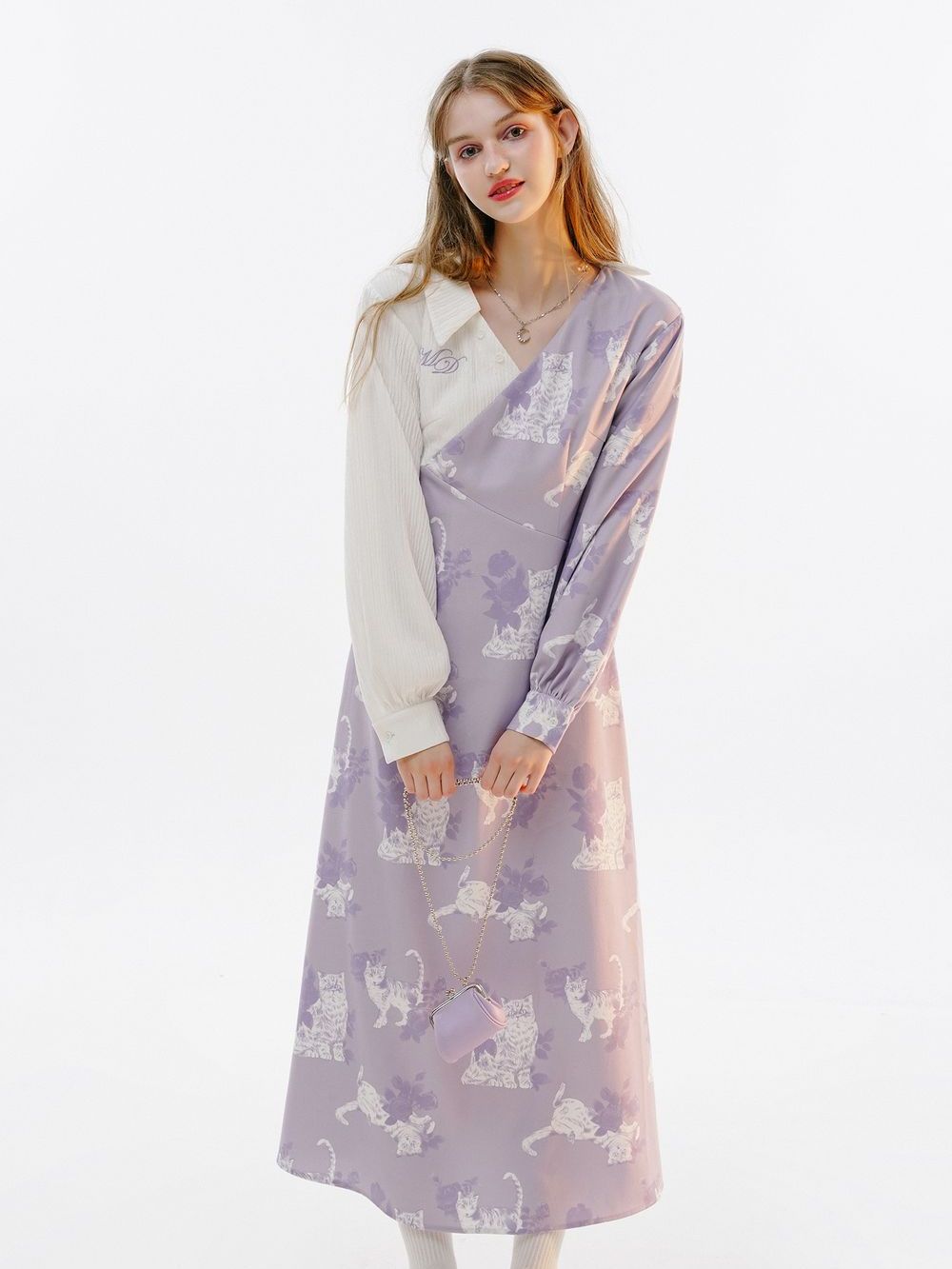 Nichi Cat Long Fancy One-piece