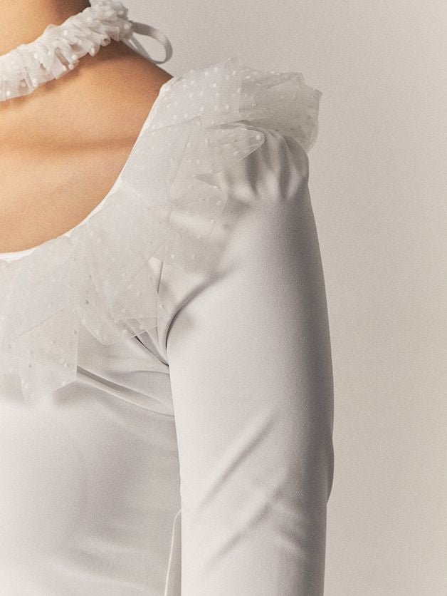 얇은 명주 그물 가운데 꽉 찬 컷