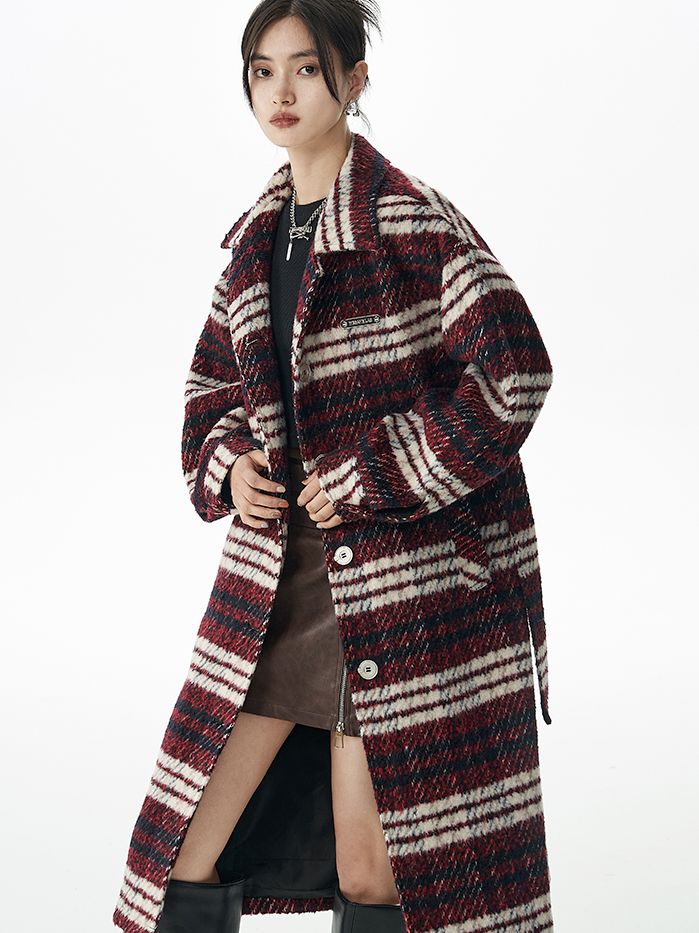 Überprüft Long Retro Stenkler-Coat