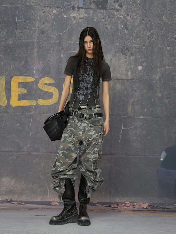 Wave Asymmetry Nichi T-Shirt