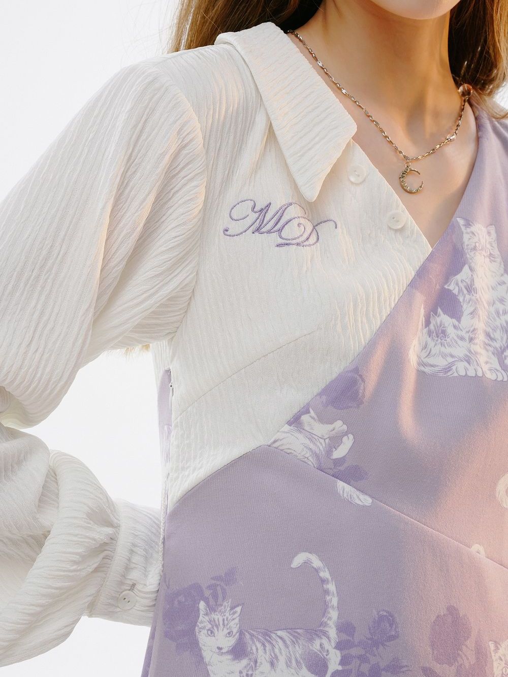 Nichi Cat Long Fancy One-piece