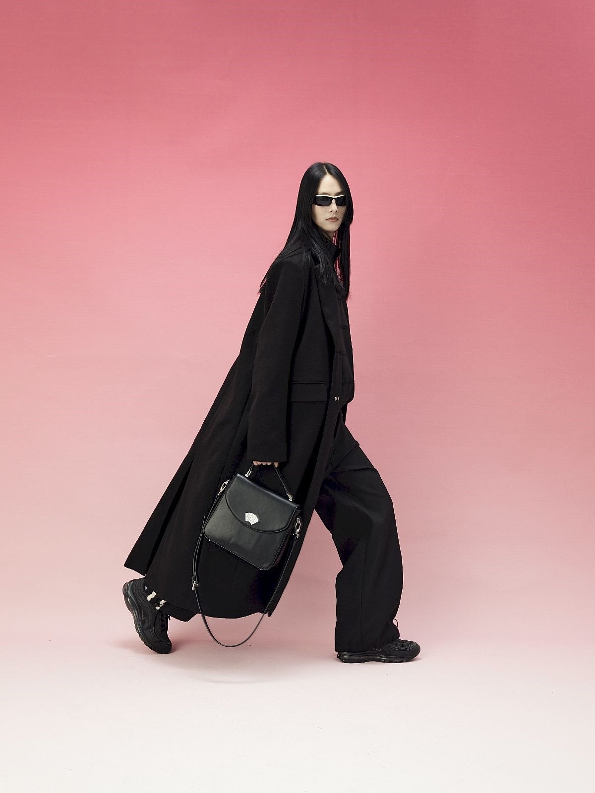 Leder 2way Plain Tasche