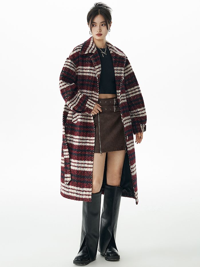 Überprüft Long Retro Stenkler-Coat