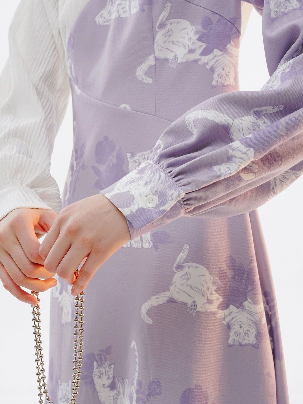 Nichi Cat Long Fancy One-piece