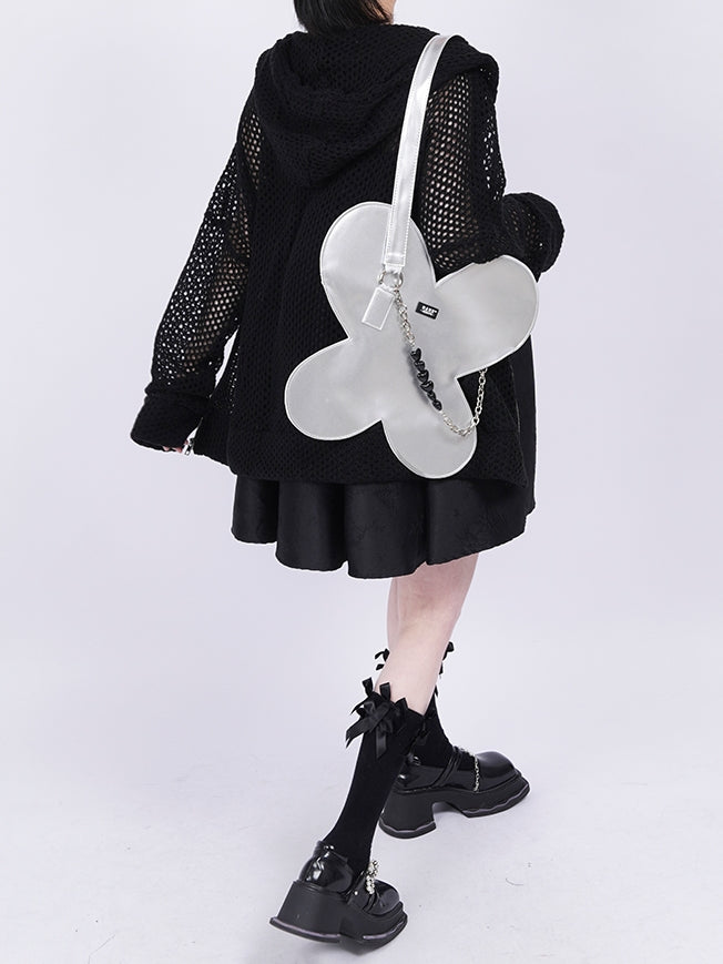 Metallic Butterfly Netter Nichi Big 2way Tasche