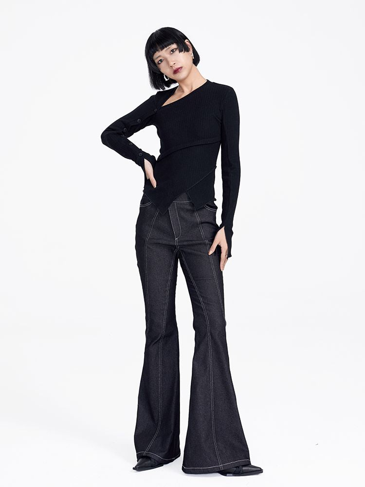 Asymmetry Nichi Slim Cutsew