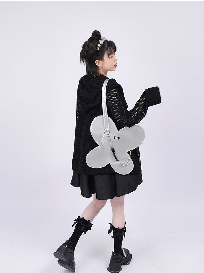 Metallic Butterfly Netter Nichi Big 2way Tasche