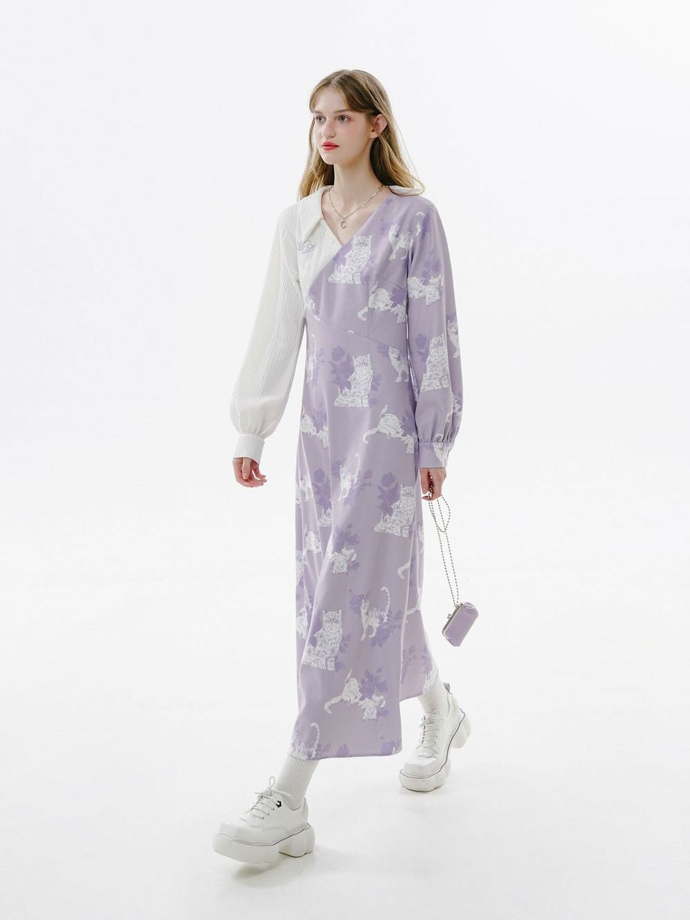 Nichi Cat Long Fancy One-piece