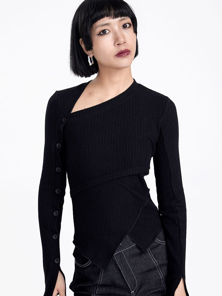 Asymmetry Nichi Slim Cutsew