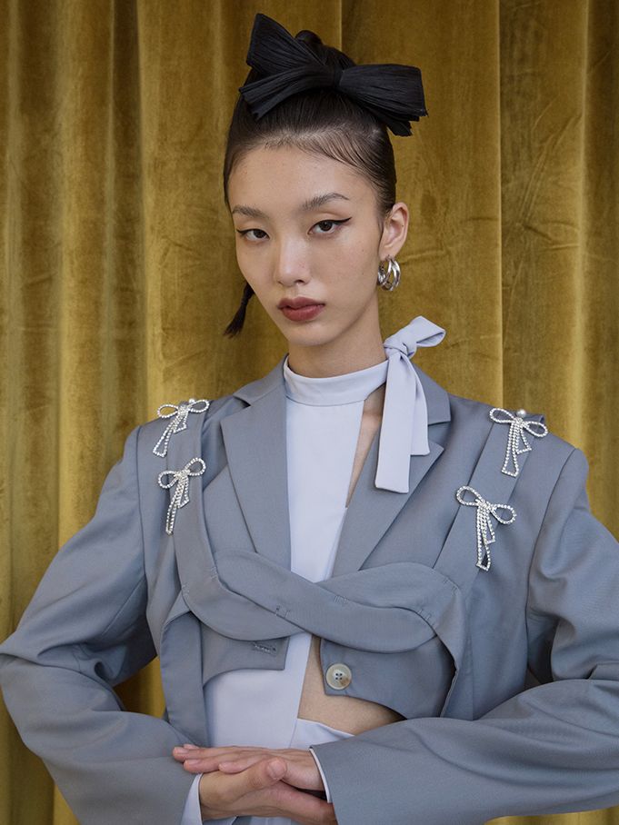 Short Ribbon BIJOU NICHI JACKET