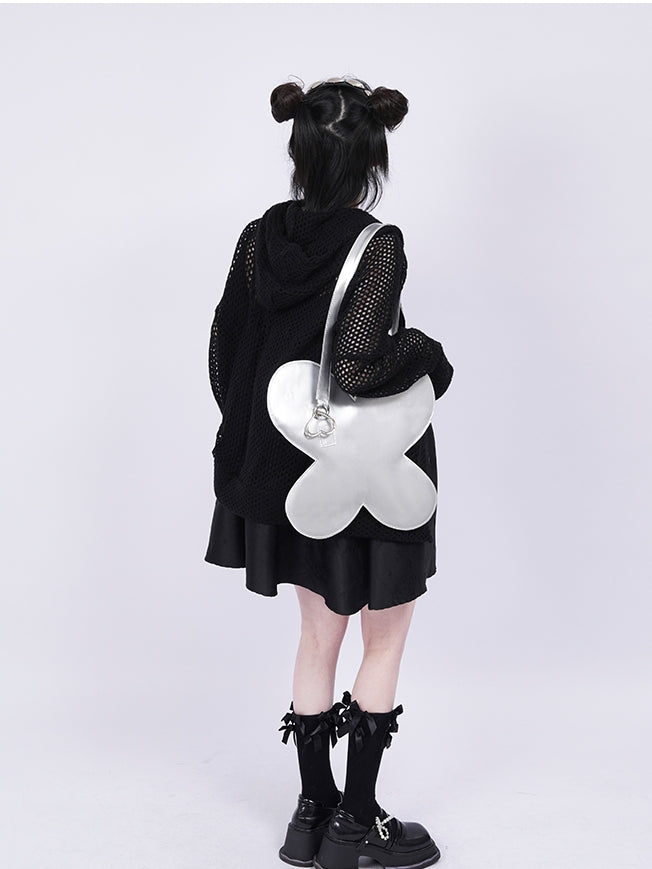 Metallic Butterfly Netter Nichi Big 2way Tasche