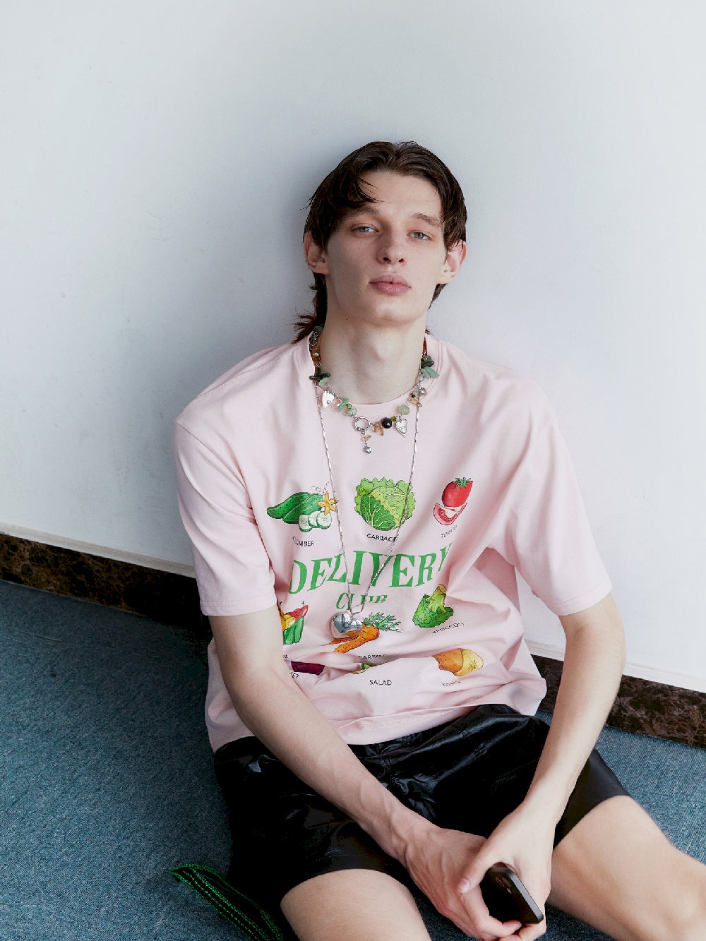 T-shirt de nichi de fruits et de légumes unisexe