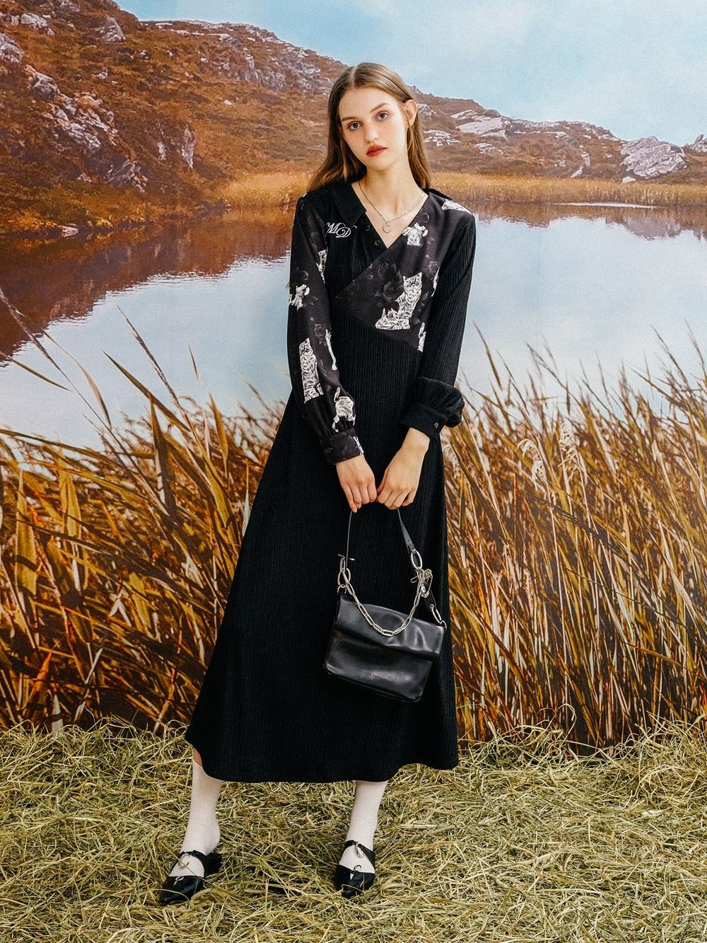 Nichi Cat Long Fancy One-piece