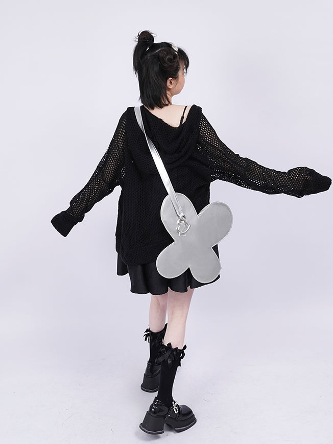 Metallic Butterfly Netter Nichi Big 2way Tasche