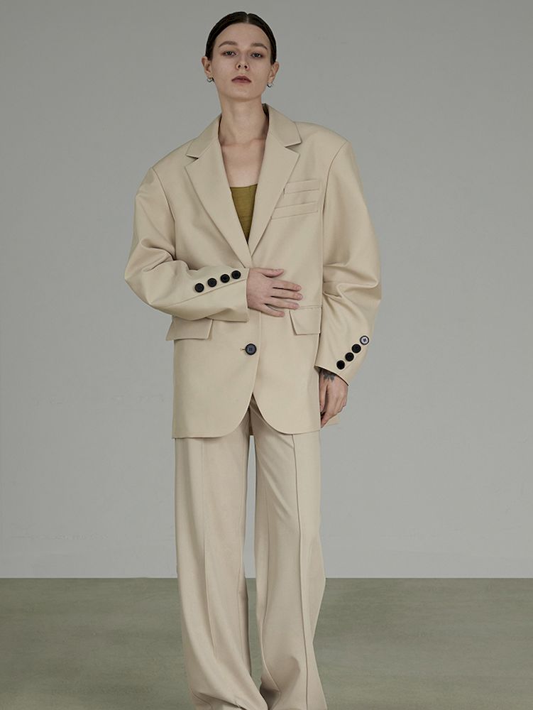 Formelle edle schicke Jacke und Hosen