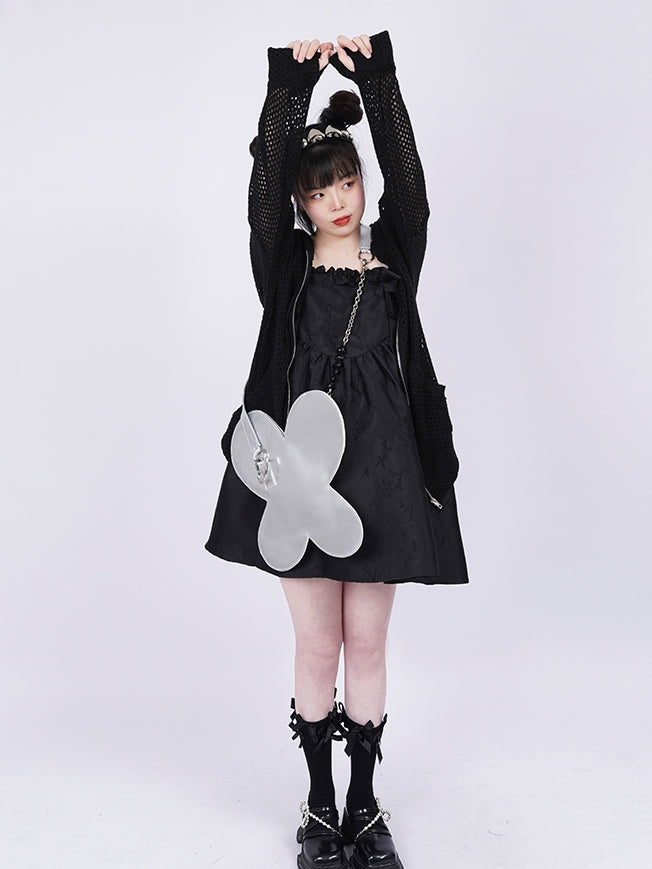 Metallic Butterfly Netter Nichi Big 2way Tasche