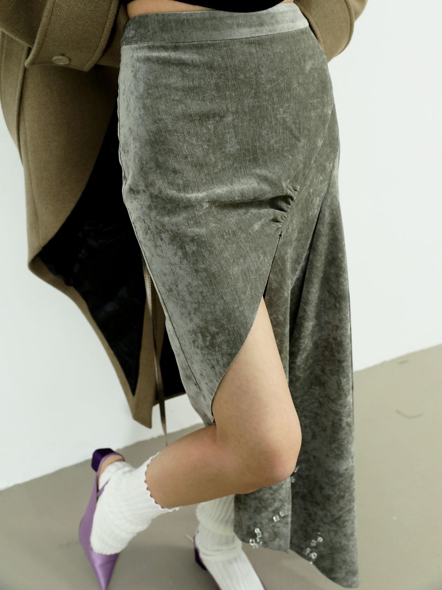 Jupe bijou fanée de nichi à queue de poisson sirène