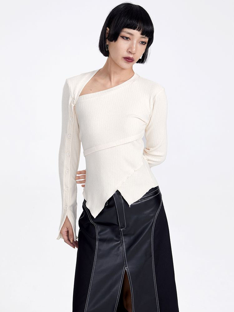 Asymmetry Nichi Slim Cutsew
