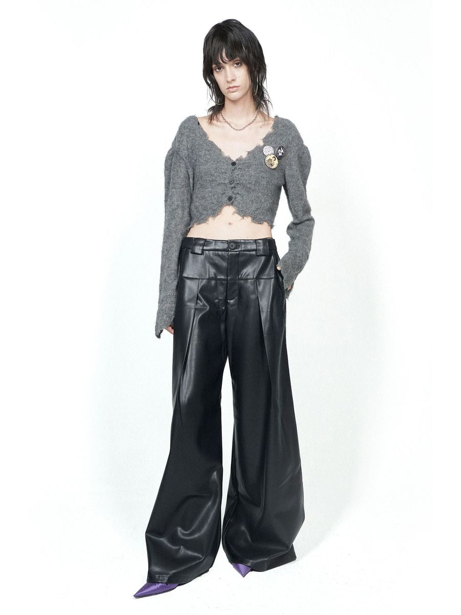 Cardigan et jupe recadrée Saint-Jacques