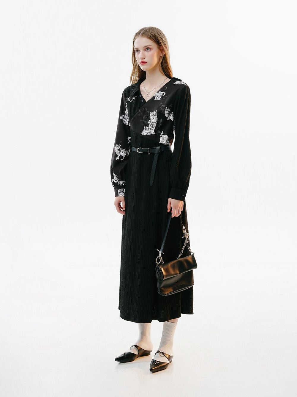 Nichi Cat Long Fancy One-piece