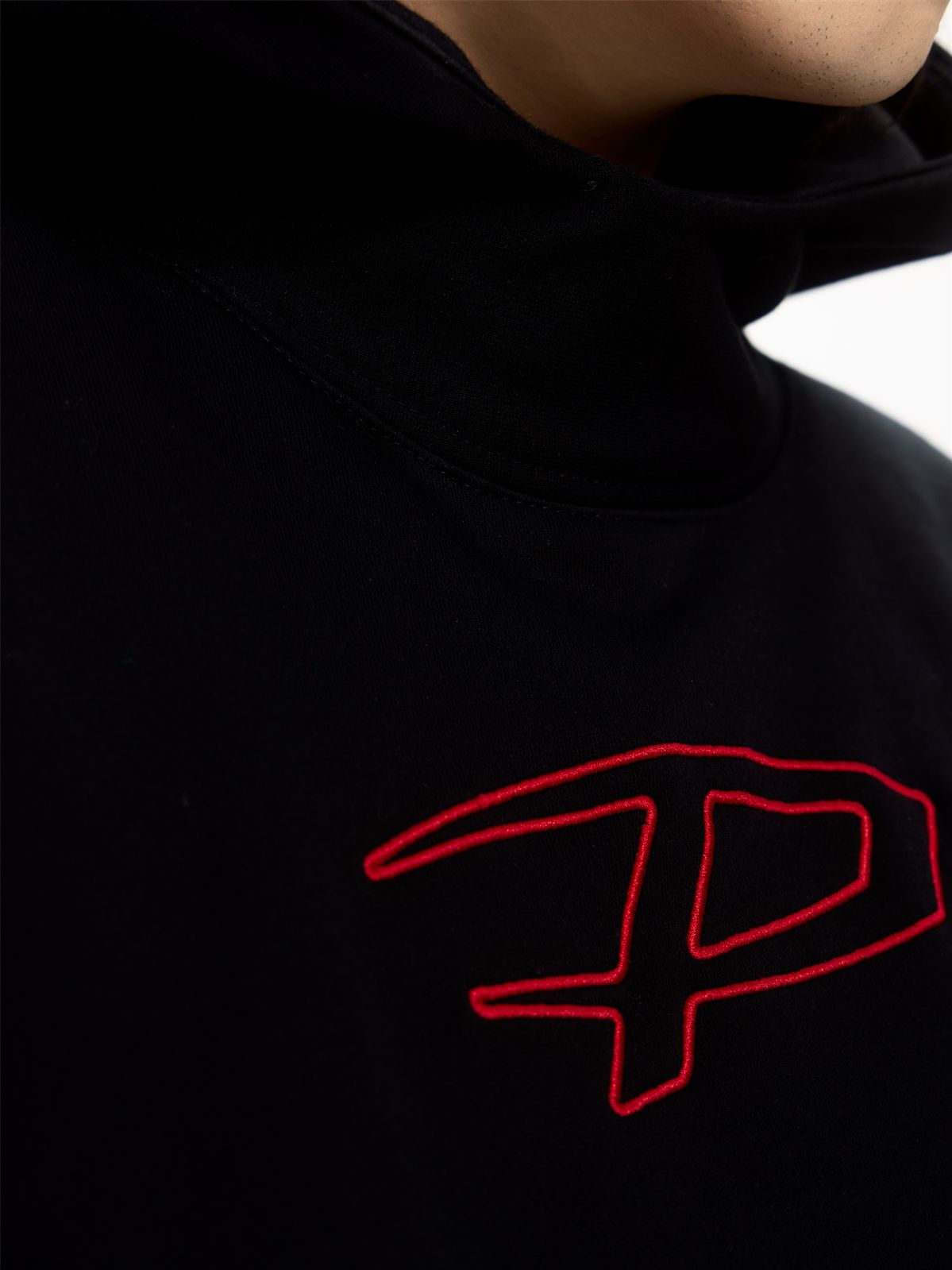 UNISEX HOODIE BACK-PRINT SWEAT PARKA