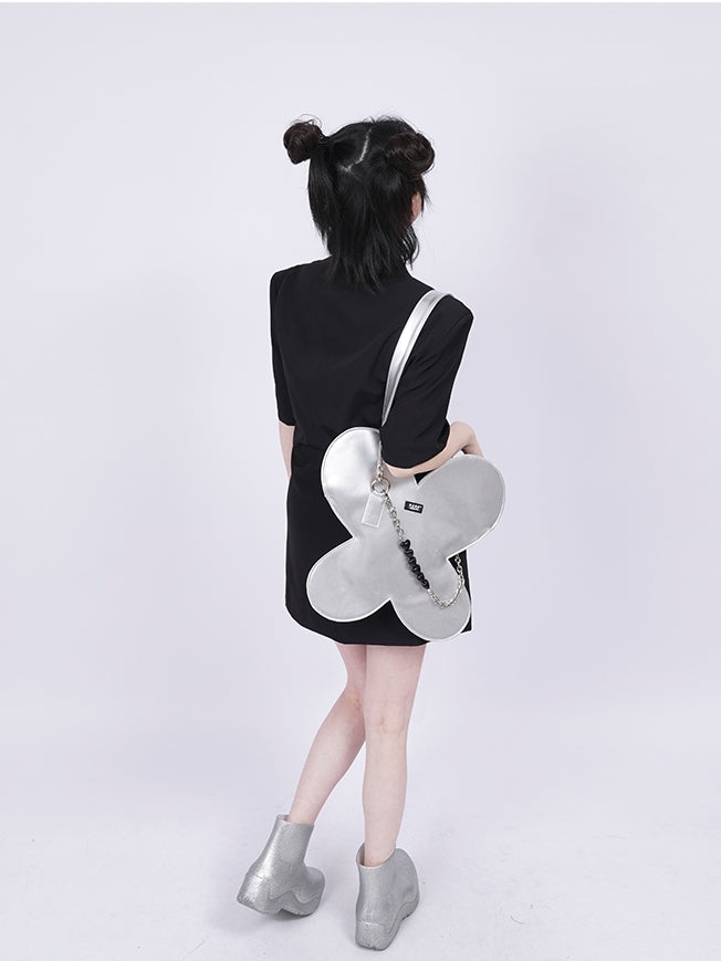 Metallic Butterfly Netter Nichi Big 2way Tasche