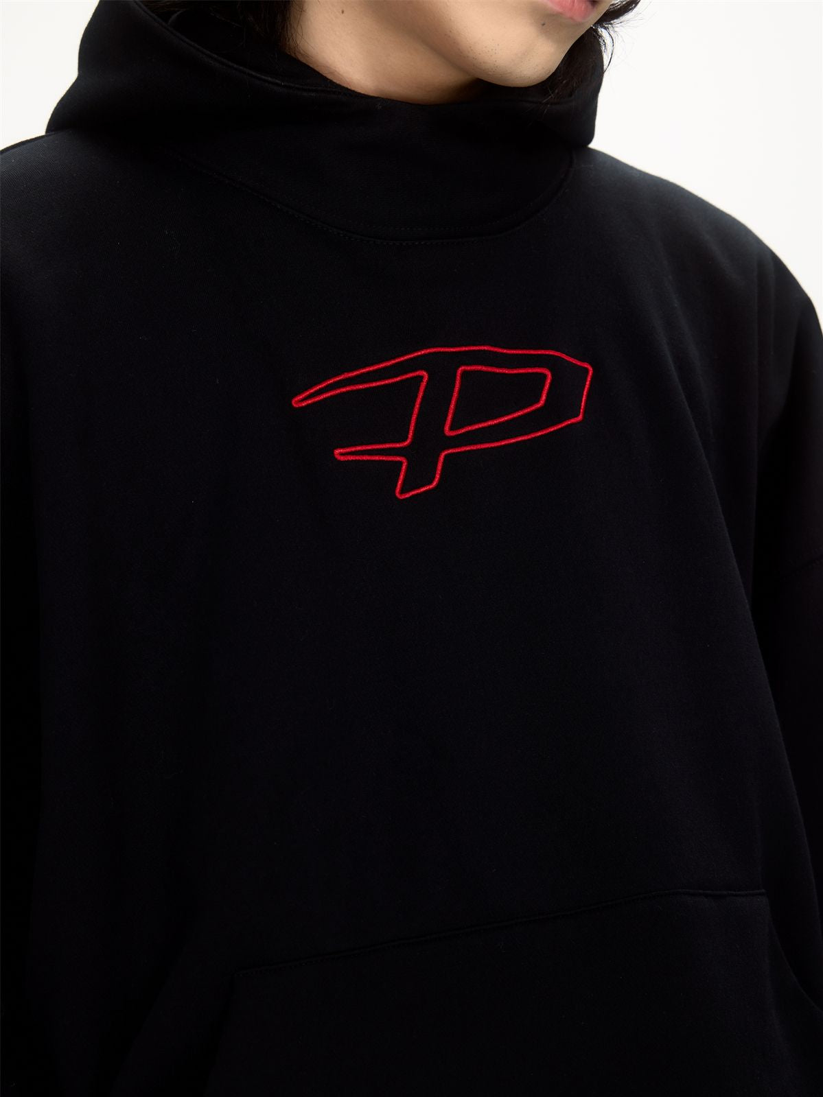 UNISEX HOODIE BACK-PRINT SWEAT PARKA