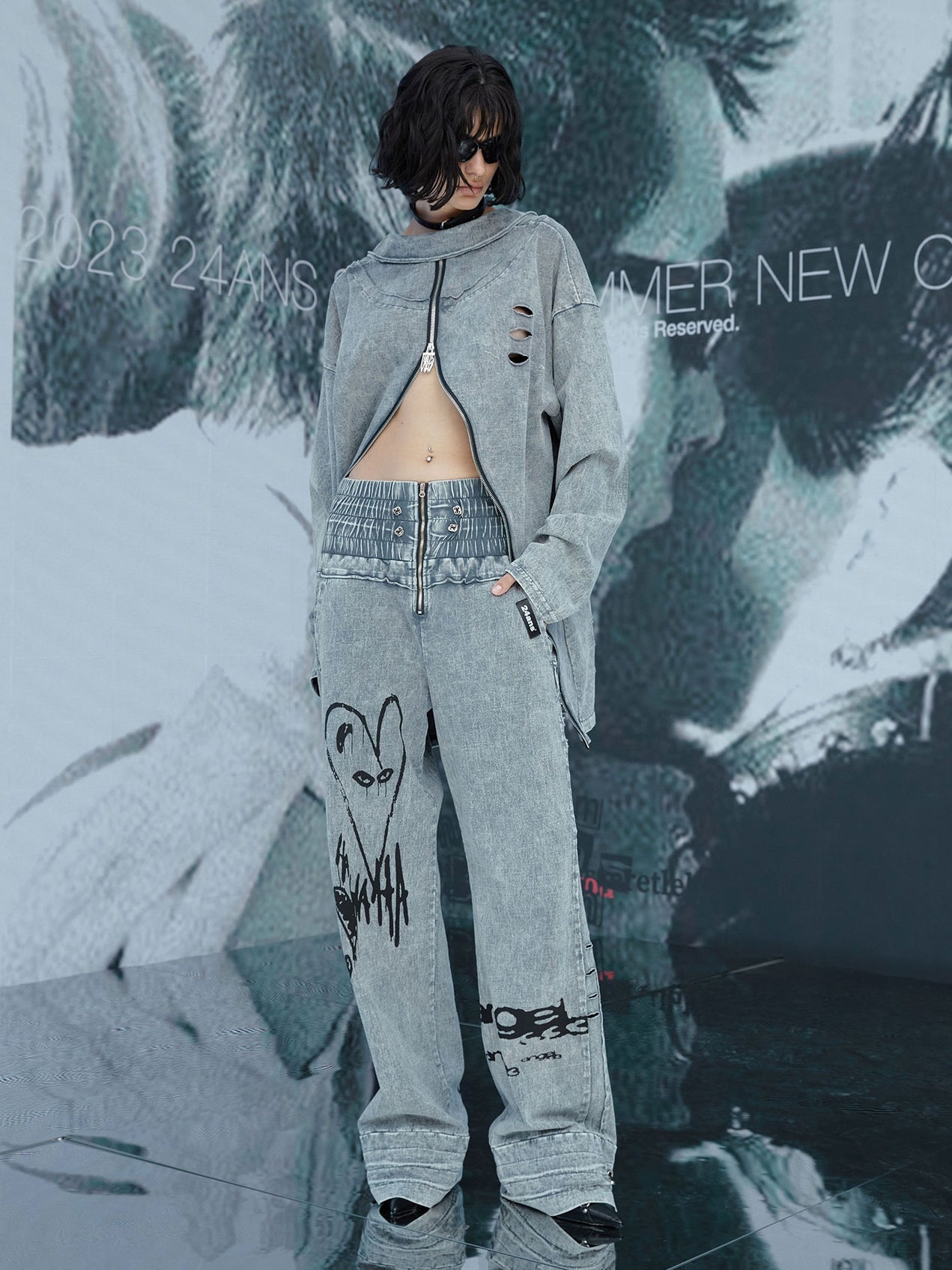 CASAUL CUT NICHI VINTAGE TOPS & PANTS