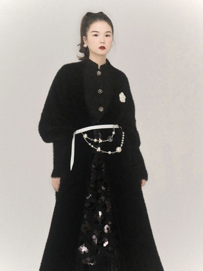 Spitzenblume Retro Stickst