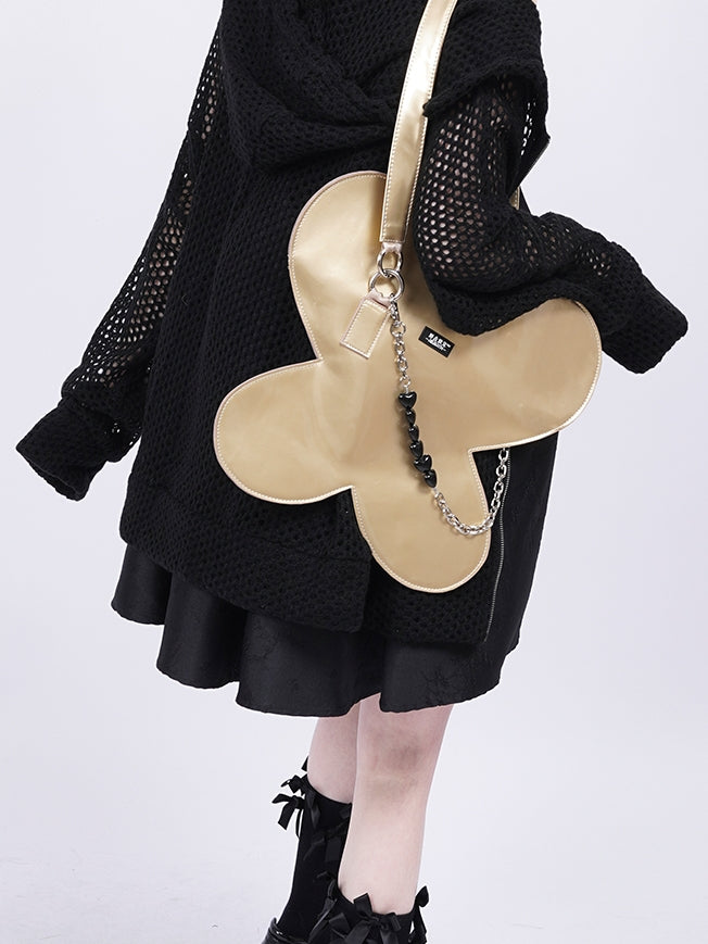 Metallic Butterfly Netter Nichi Big 2way Tasche