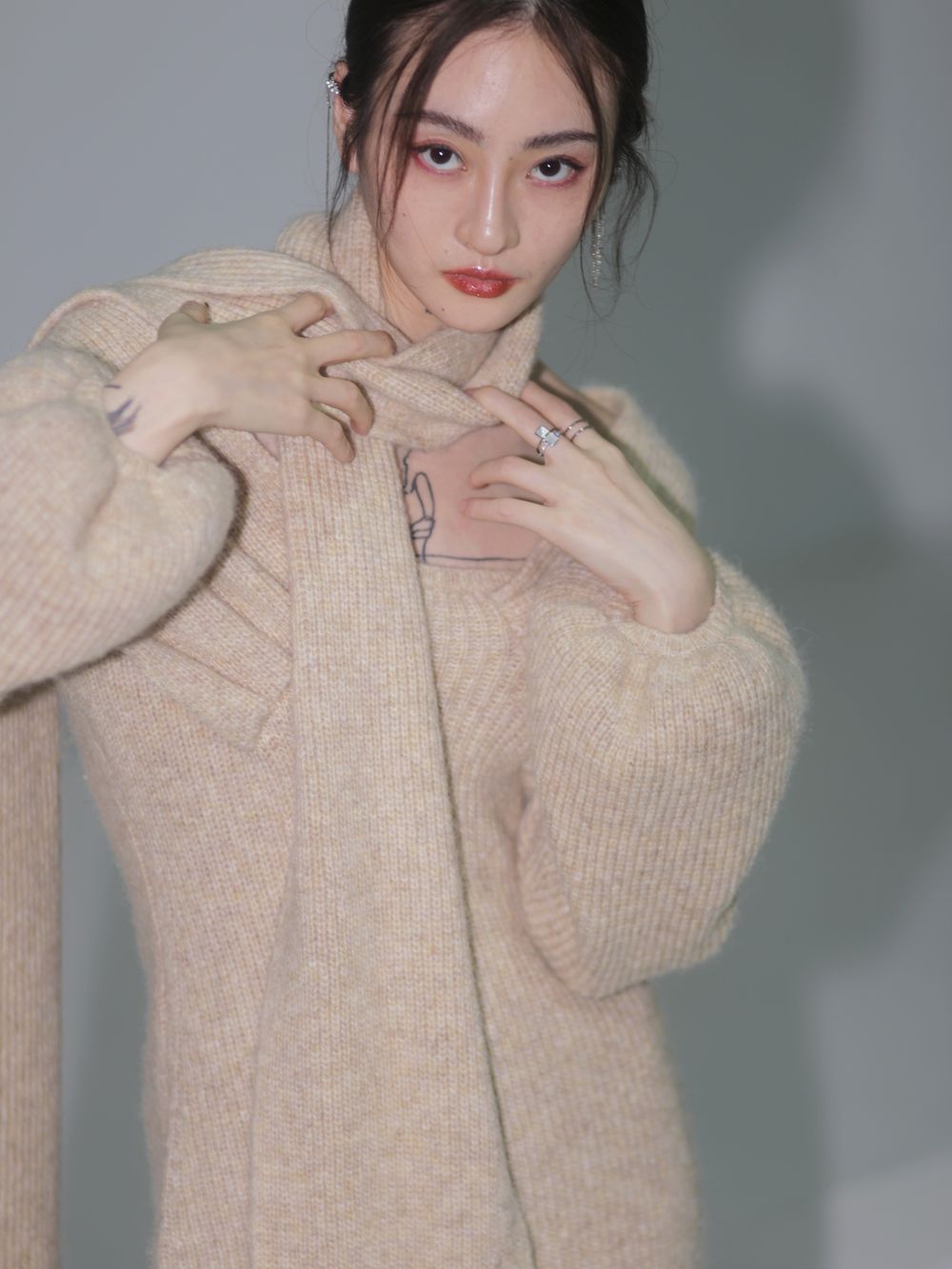 Biolor-langen Strickschalldler