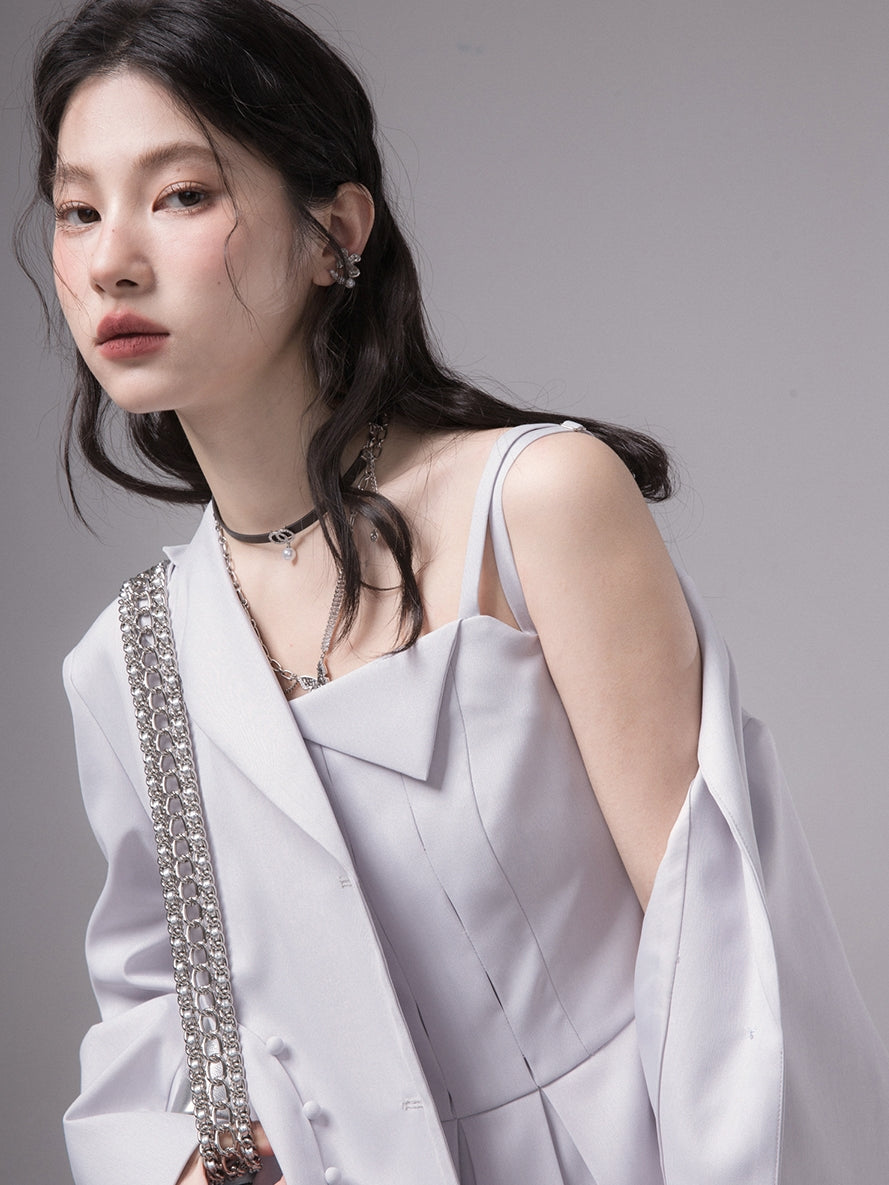 NICHI CHIC MODEST JACKET & ONE-PIECE