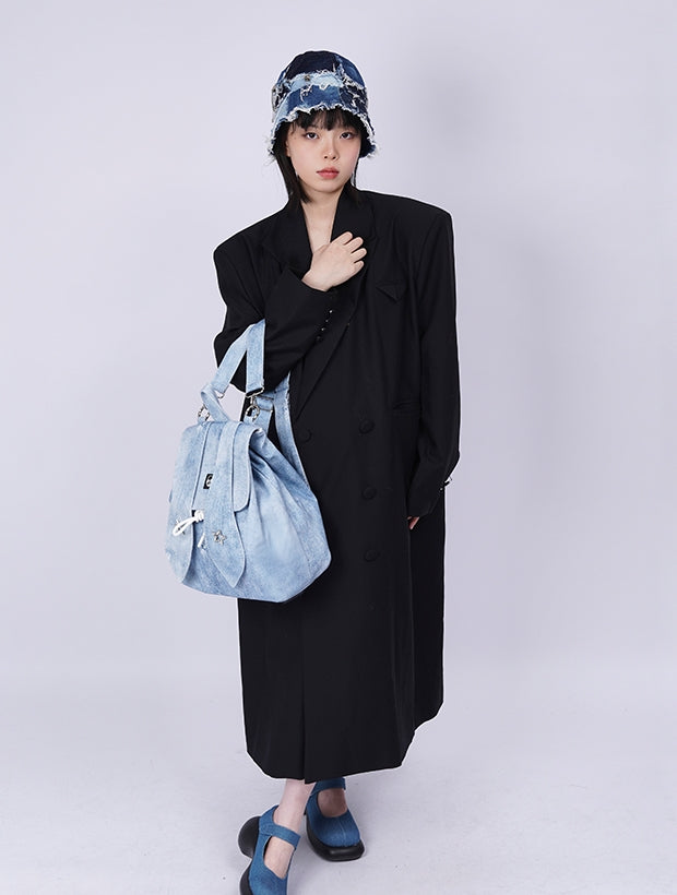 FADED RETRO RABBIT-EAR BACKPACK