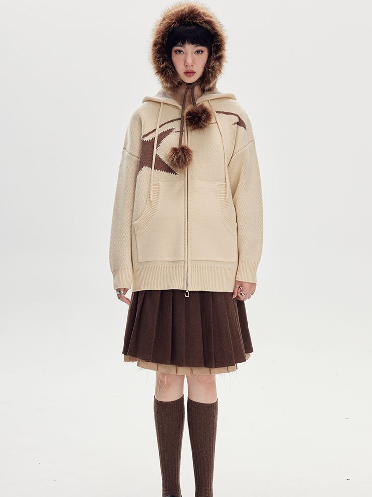 Layered PLEATS MIDDLE SKIRT