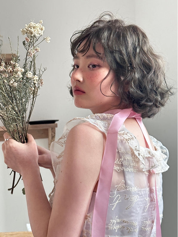 Asymmetriestufe-Peplum-durch-Durchsicht süße Bluse