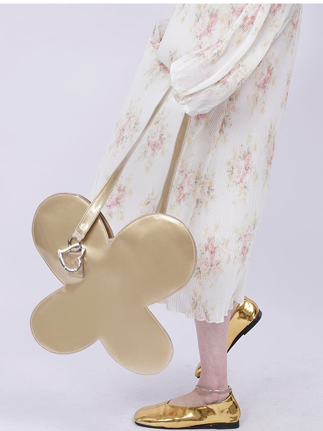 Metallic Butterfly Netter Nichi Big 2way Tasche