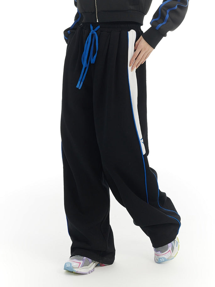 Side-LINE Casual Wide Sporty Pants