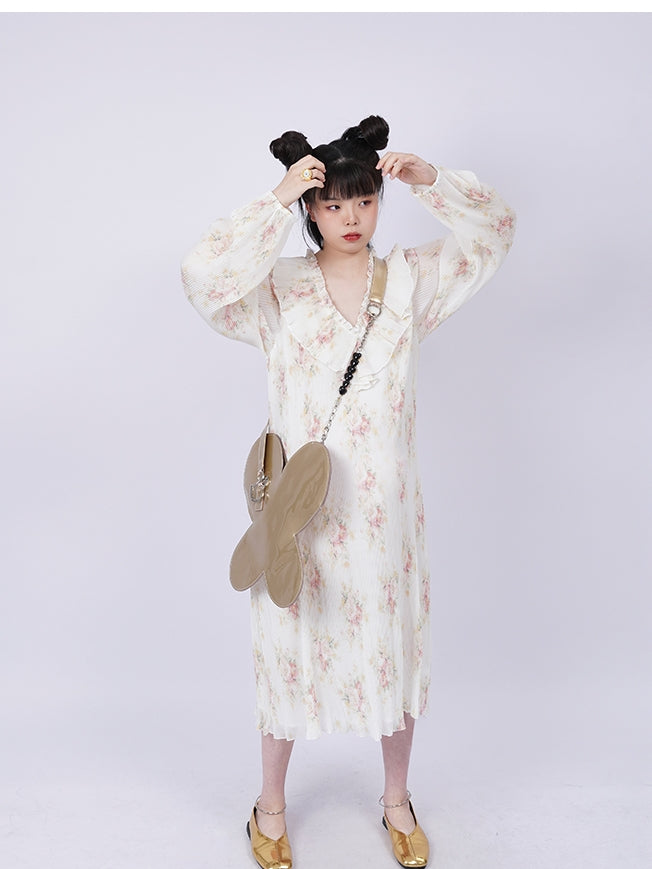 Metallic Butterfly Netter Nichi Big 2way Tasche