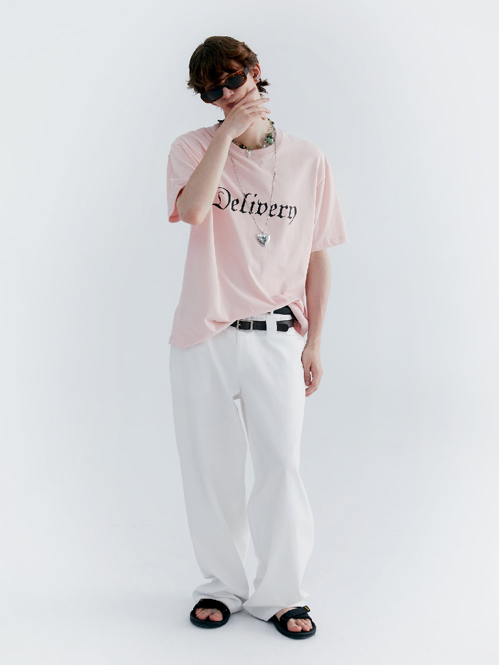UNISEX LOGO OVERSIZE CASAUL T -shirt