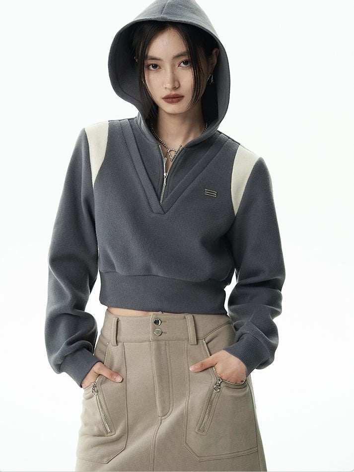 Short Sweat Foodie Casual Parka