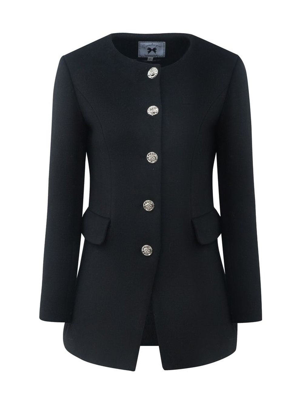 NO-COLLAR CLASSY SUIT JACKET & SKIRT