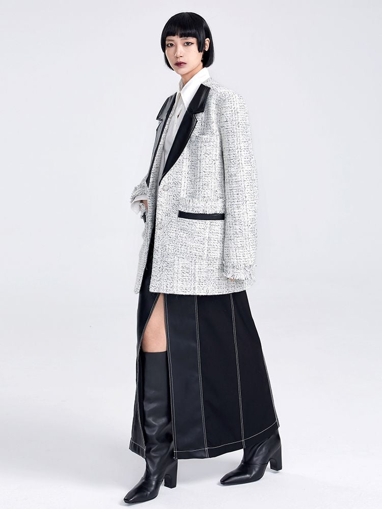 Tweed&Leather Nichi Classy Jacket