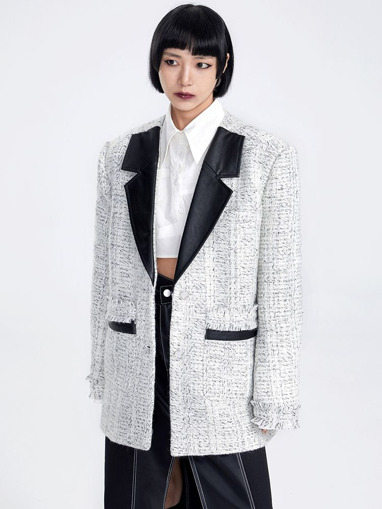 Tweed&Leather Nichi Classy Jacket