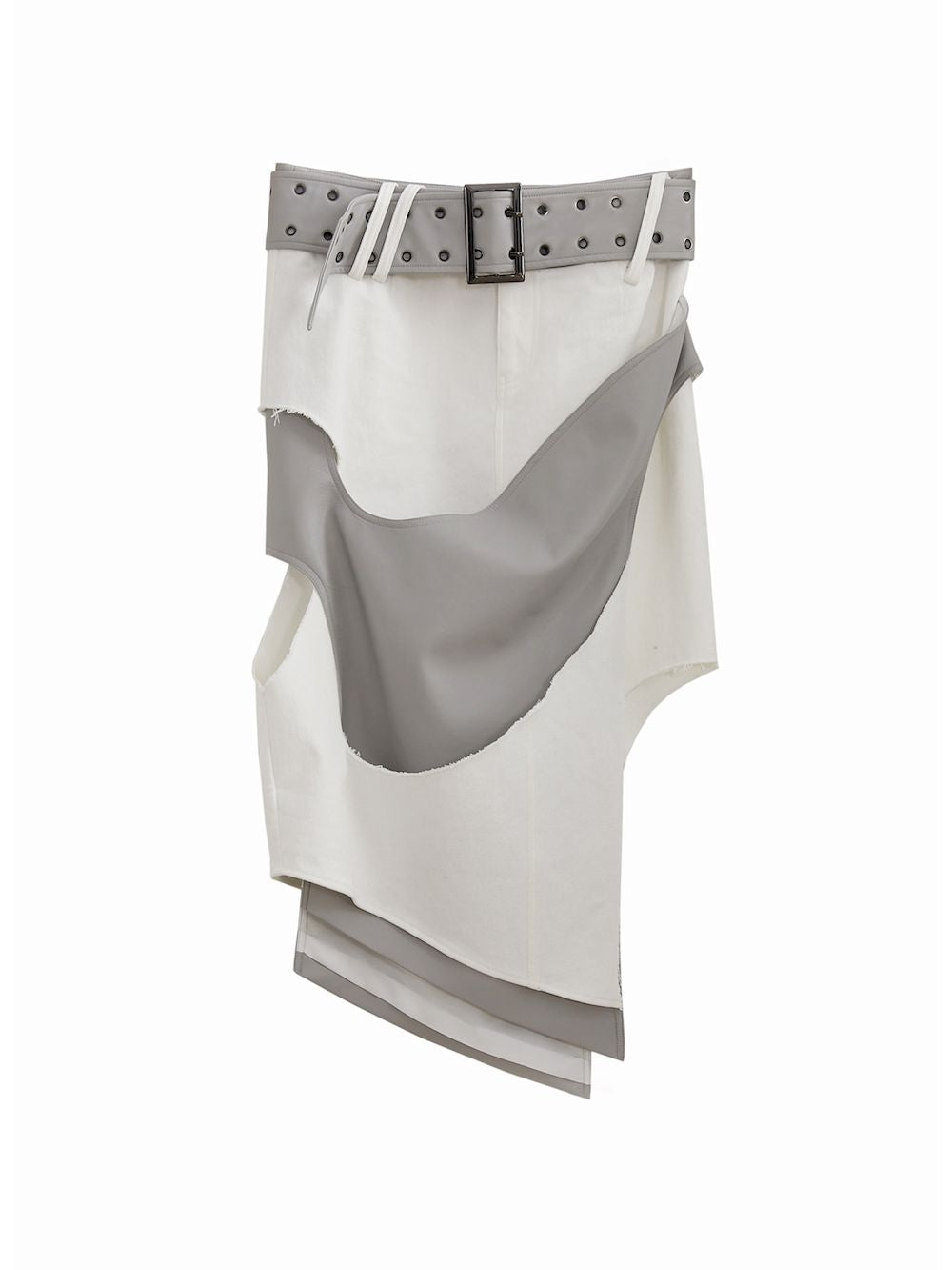 ASYMMMETYR NICHI 사이드 컷 소설 스커트