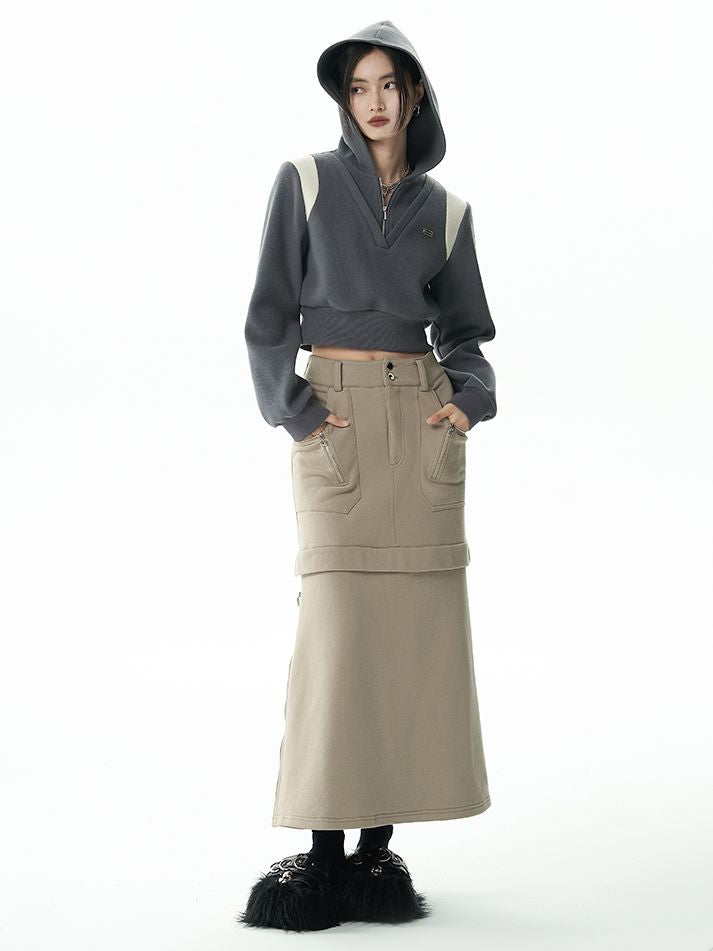 Short Sweat Foodie Casual Parka