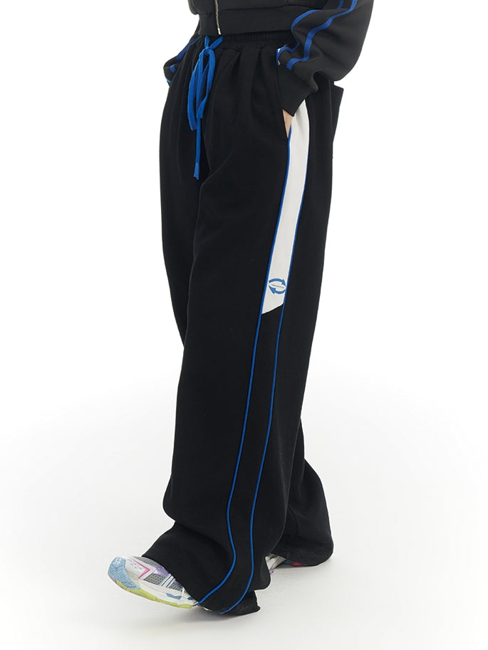 Side-LINE Casual Wide Sporty Pants