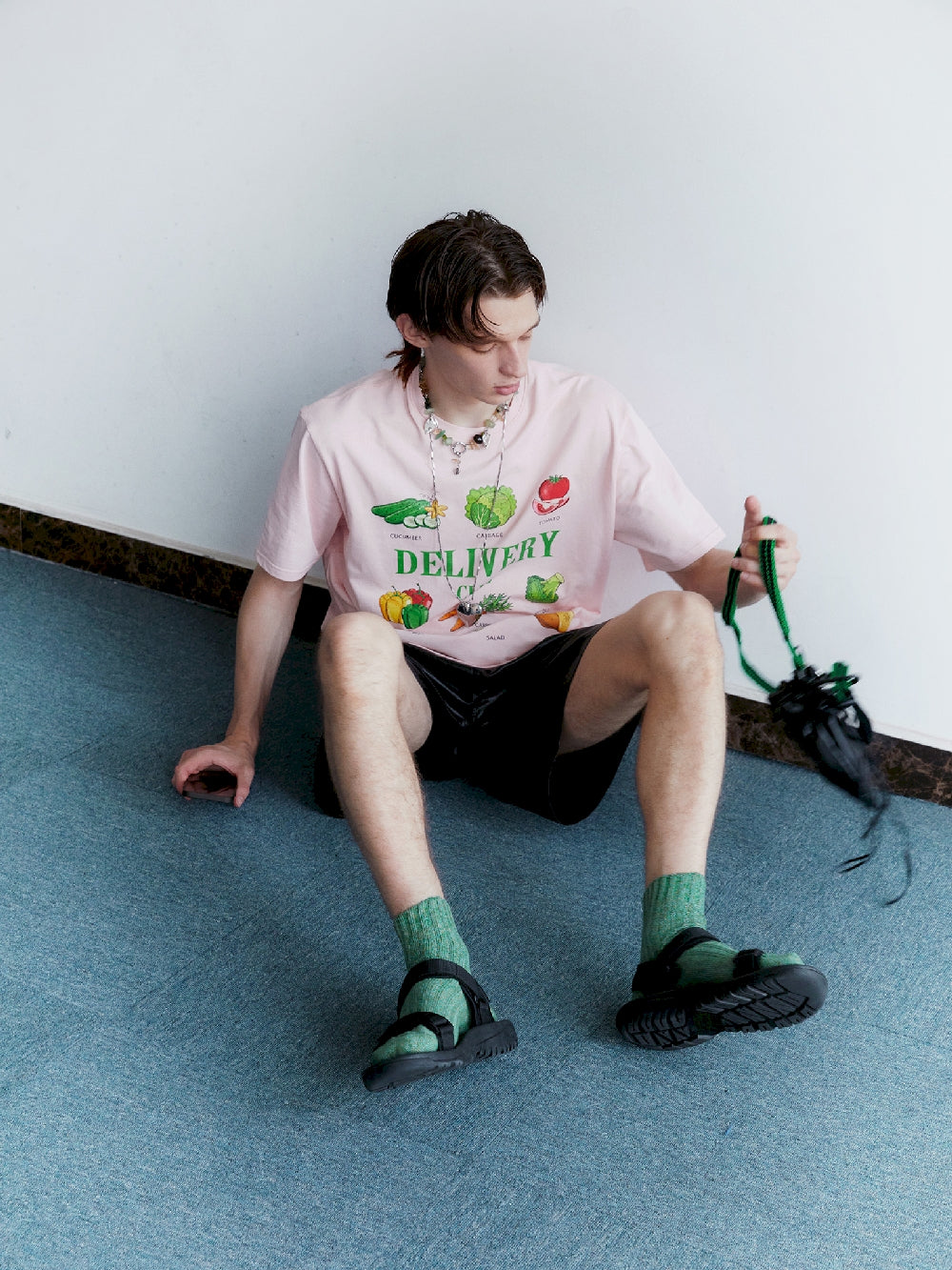 T-shirt de nichi de fruits et de légumes unisexe